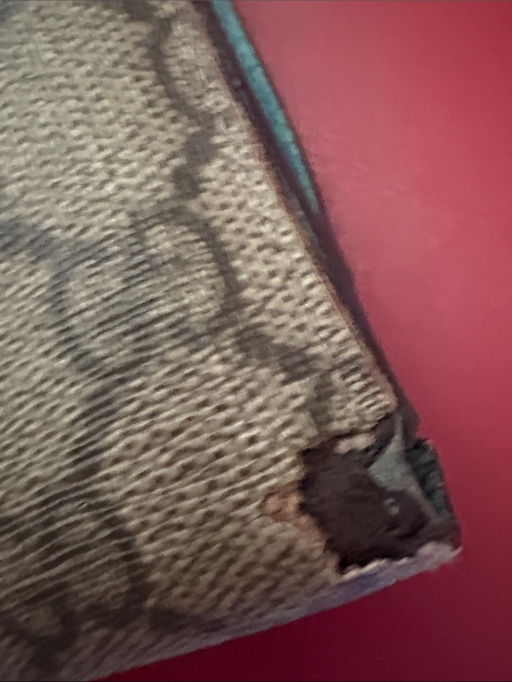 Gucci Brown Monogram Fold-Over Wallet - Picture 7 of 12